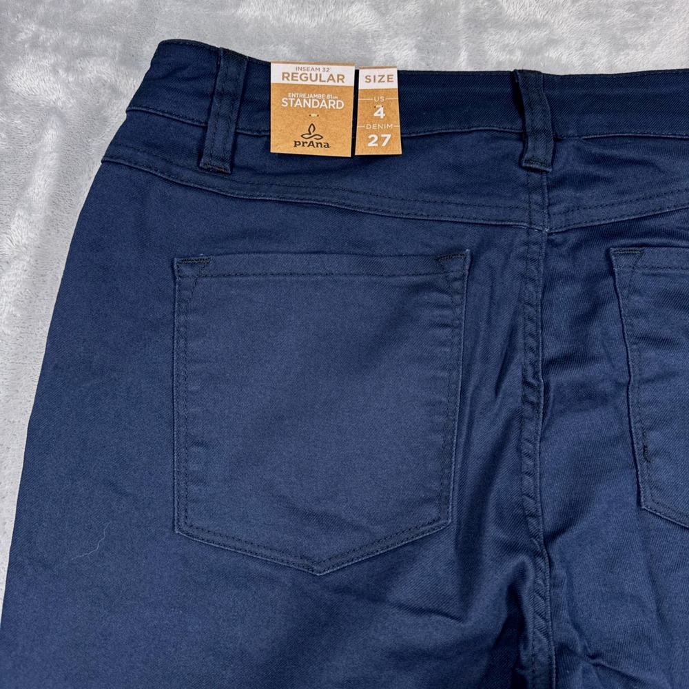 PRANA Kayla High Rise Jean Women 4 RG Indie Blue Stretch Organic Denim NWT - Picture 10 of 10